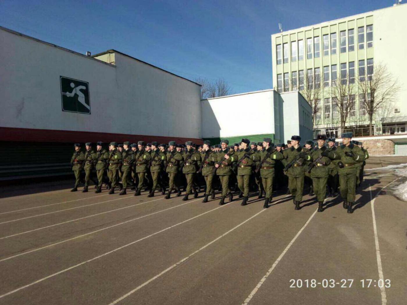Подготовка к параду